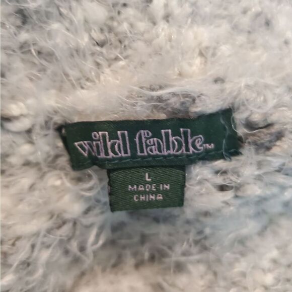 Wild Fable Chunky Knit Pullover Sweater Top Size  Large - Picture 12 of 12